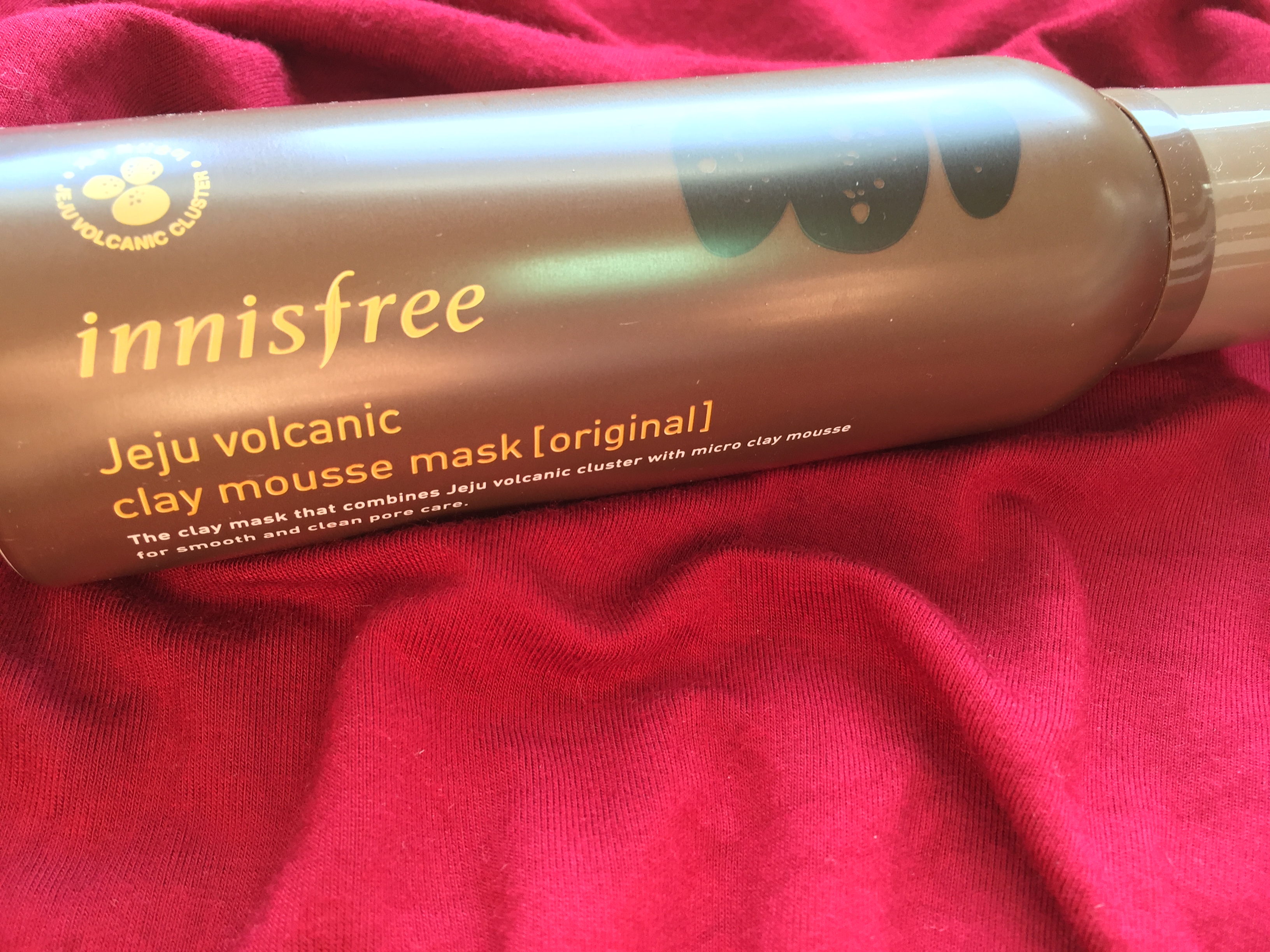 [Review] Innisfree Jeju Volcanic Clay Mousse Mask (Original)